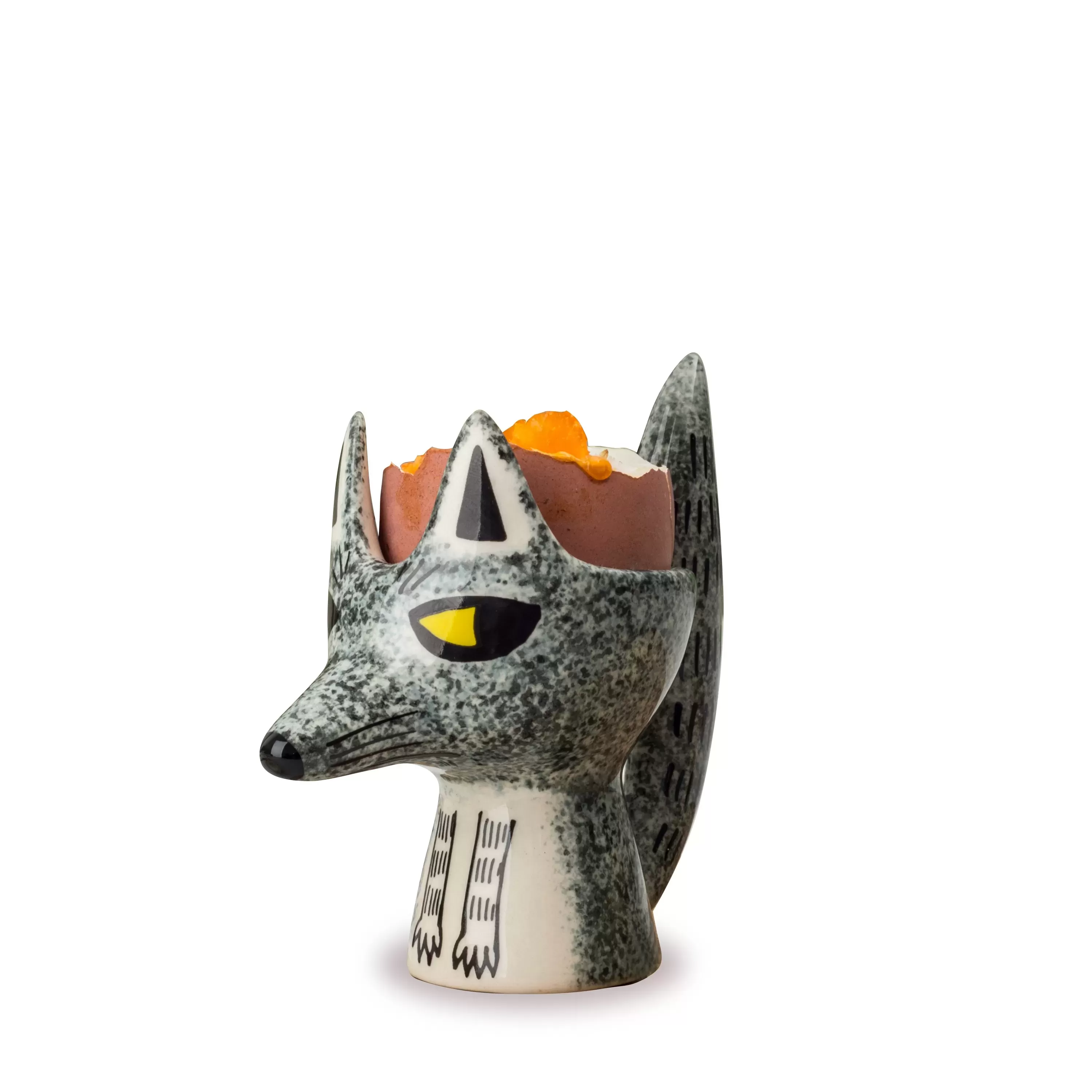 Hannah Turner / Egg cup Wolf（狼のエッグカップ)